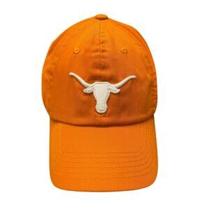 UT Texas Longhorns Orange Adjustable Dad Hat Cap Top of the World Bevo Austin